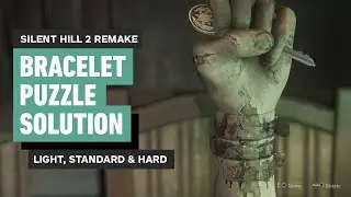 Silent Hill 2 Remake Bracelet Puzzle Solution (Brookhaven Hospital)