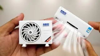 Viral $15 Toy AC Unboxing & Test: Does It Actually Cool A Small Room#toys #unboxing 
