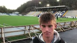 Conrad Wallem etter Arendals 1-2-tap mot H&oslash;dd