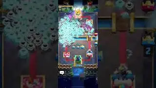 CLASH ROYALE 100 Zappies VS 100 Tanks.