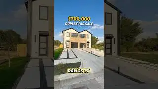 Dallas Texas Duplex Where Home Ownership Meets Strategy📍💼