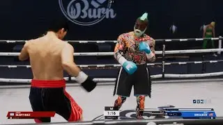 Undisputed boxing game character creation  neck Breaker