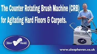 The Counter Rotating Brush Machine for Agitating Carpets - By Sleephaven Cleaning Services