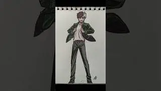Haruka Sakura, speed drawing #anime #drawing #harukasakura #windbreaker #art #animeart #animedrawing