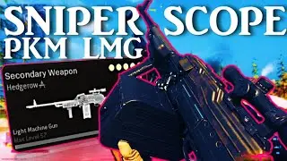 SNIPER SCOPE PKM Warzone Loadout 'Hedgerow' Blueprint Challenge! (Call of Duty: Warzone)
