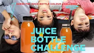 Match the juice bottle color challenge