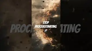 Stop Procrastinating 💪 Student Motivation Video | Boost Focus & Productivity #motivation #facts
