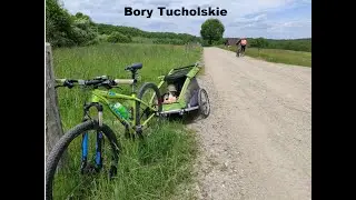 Bory Tucholskie Rowerowo z Przyczepką