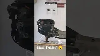 BMW Engine in Workshop 😮😳 | Engineering | #bmw #engine #engineering #bmwengine  @HK_OFFICIAL_
