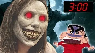 GTA 5 : NUN MONSTER KILL BABLU By FRANKLIN With SHINCHAN | NUN MONSTER ATTACK FRANKLIN