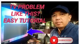 sharp tv black in the screen|| closed caption problem/tutorial || supercool