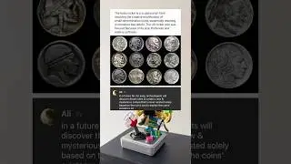The hobo nickel is a cool art form where people turn small coins into sculptures.