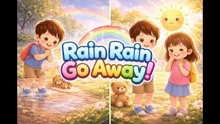 Rain Rain Go Away | Nursery Rhymes for Kids | Kids Song | Roar & Learn