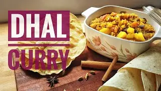 Delicious, Easy and Creamy Home Cook Vegetable Dhal Curry Recipes | 印度香料扁豆 (Dhal)咖喱.