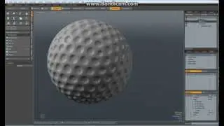 Luxology Modo - Modeling a Golf Ball (yet another way .. )