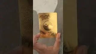 I bought new golden Pokemon card my first video of new card