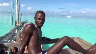 Edoardo Chaby, guida turistica a Zanzibar, l'escursione a Mnemba