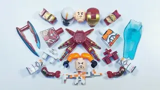 ASSEMBLE LEGO IRON MAN AND LEGO MASTER BUILD | LEGO MINIFIGURE