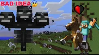 I Tried to Kill the WITHER in Minecraft Survival&hellip; It Went WRONG 💀