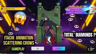 Itachi animation emote 😱 kaisa milegaa kaam daimond main 🙀🤯#freefire #itachianimationemote 