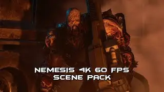 Nemesis Scene Pack 4K 60FPS (RE3 Remake)