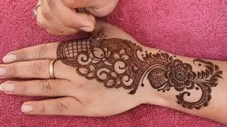 Back Hand Mehndi Design 2025 | Elegant and Easy Henna Art