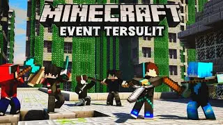 6 YOUTUBER MINECRAFT Vs EVENT MINECRAFT TERSULIT!!