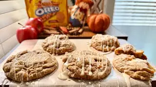 Apple Pie Oreo Cookies 🍎 
