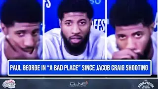 Paul George in a &ldquo;Dark Place&rdquo; Following Jacob Blake Police Shooting | Post-Game Interview