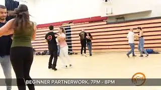 Salsa Beginner Partnerwork classes with Cali Swing