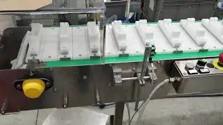 Conveyor with pucks   TOP application on cartridges