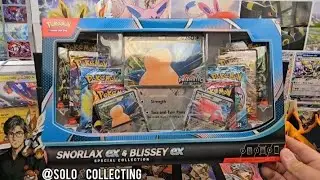Let's Open this Snorlax EX & Blissey EX Special Collection Box! #pokemontcg  