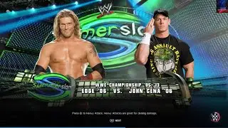 Эдж (2006) против Джона Сины (2006) &ndash; матч за чемпионство WWE | SummerSlam 2006, полный бой