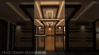 simple false ceiling design for hall #shorts #ytshorts #trending