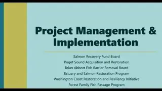 Project Management and Implementation Module