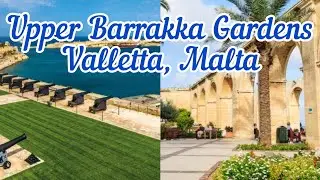 UPPER BARRAKKA GARDENS | VALLETTA, MALTA #MariTheExplorer