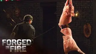 Nutcracker's Cavalry Saber CRACKS OPEN SKULLS (Season 7) | Forged in Fire