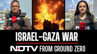 NDTV Journalists Safe After Rocket Hits Their Hotel In Israel | Israel-Hamas War
