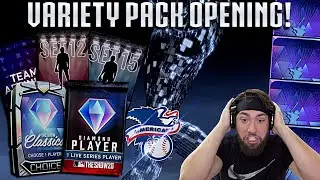 Variety Pack Opening! Multiple Diamond Pulls MLB The Show 20 Diamond Dynasty!
