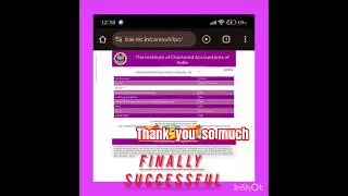 CA Intermediate september 2025  result day. #icai #icai.nic #motivation #inspiration #successful