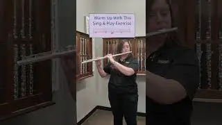 Great Warm Up Excercise for Flute Players! #PaigesMusic #Flute #SingAndPlay