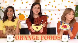 Eating Only ORANGE Foods For 24 Hours