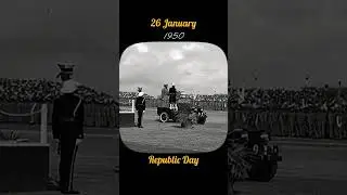 Rare Pictures Of First India Republic Day.  Happy Republic Day. #republicday #indiarepublicday