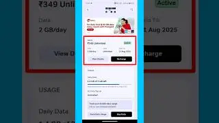 How to check pack details in airtel app #shorts