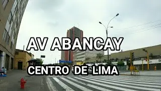 LIMA PER&Uacute;:AS&Iacute; SE VE AV ABANCAY D&Iacute;A 25 DE DICIEMBRE DE 2020