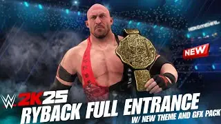 Ryback Returns To WWE 2K25 w/ Theme And Graphics Pack! 