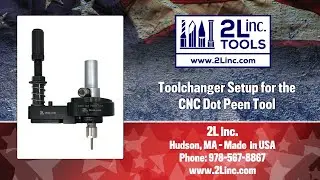 CNC Dot Peen Toolchanger Setup