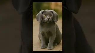 Cat Dog Hybrid #aivideo #hybridanimals  #funnydogs #dogfunnyvideos #funny #cat