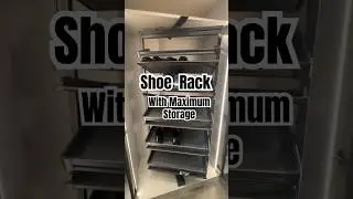 Space-Saving Shoe Rack 👠👟 | Best Shoe Storage for an Organized Home #shoerack #viral #shorts