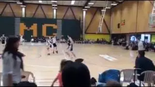 OBHS - Ben Reeves - 3-pointer from half-way line
